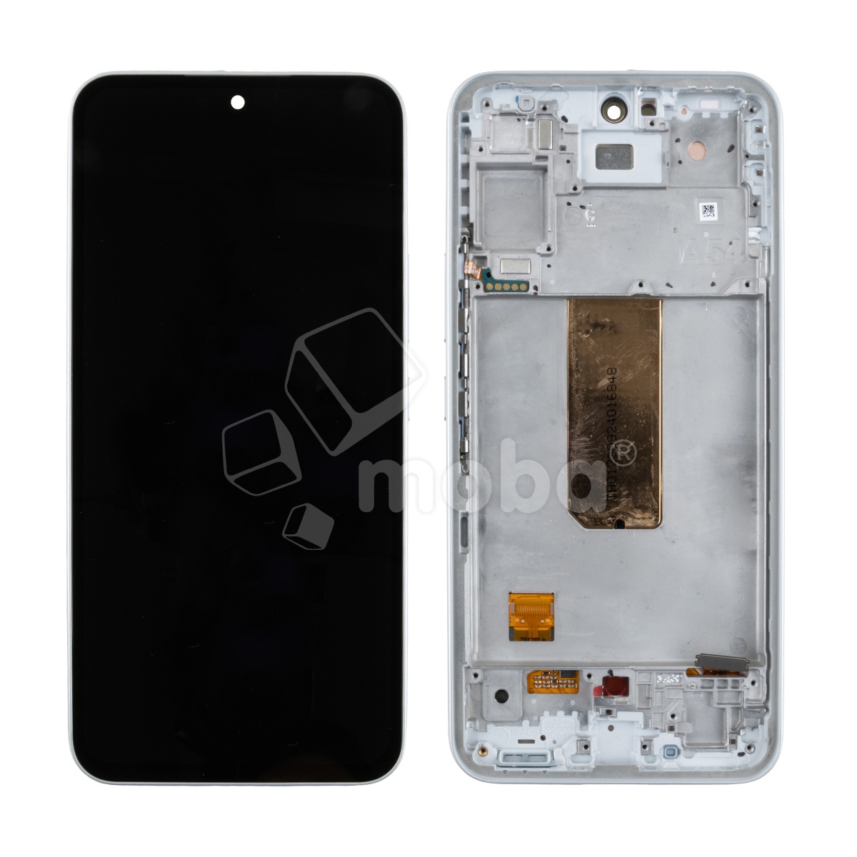 Дисплей для Samsung Galaxy A54 5G (A546E) модуль с рамкой Белый - Сервисный Оригинал