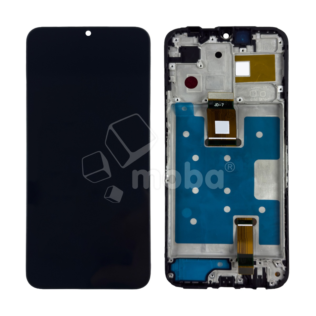 Дисплей для Huawei Honor X6b (JDY-LX1/JDY-LX2) модуль с рамкой Черный - OR (HD+, 300 Кд/м², 90 Гц)