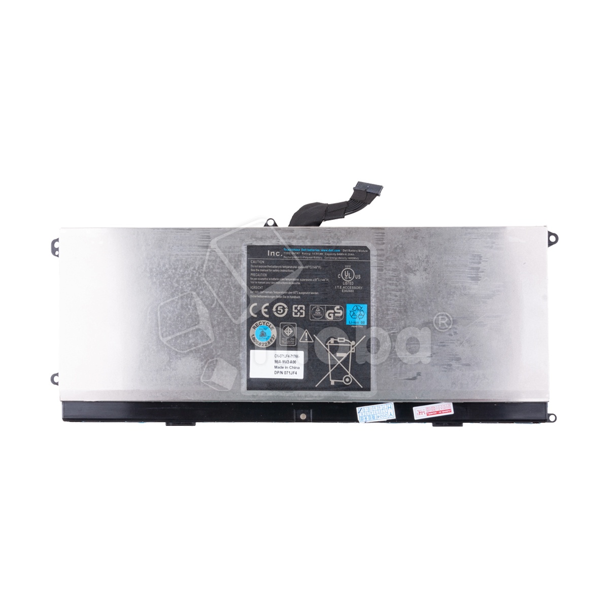 Аккумуляторная батарея для ноутбука Dell XPS 15Z, XPS 15Z-L511Z (0HTR7) 4200 mAh
