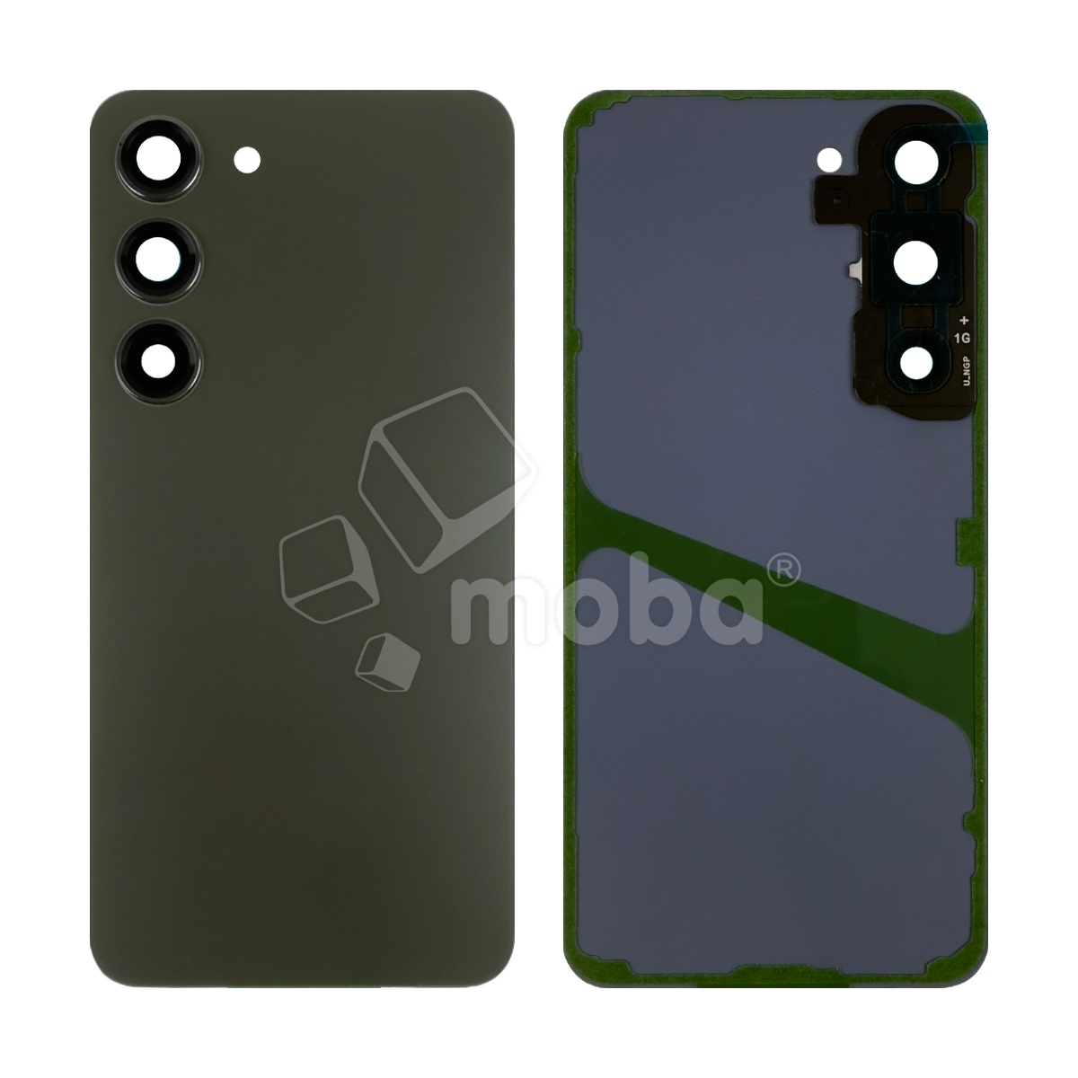 Задняя крышка для Samsung Galaxy S23 (S911B) Зеленый - Премиум