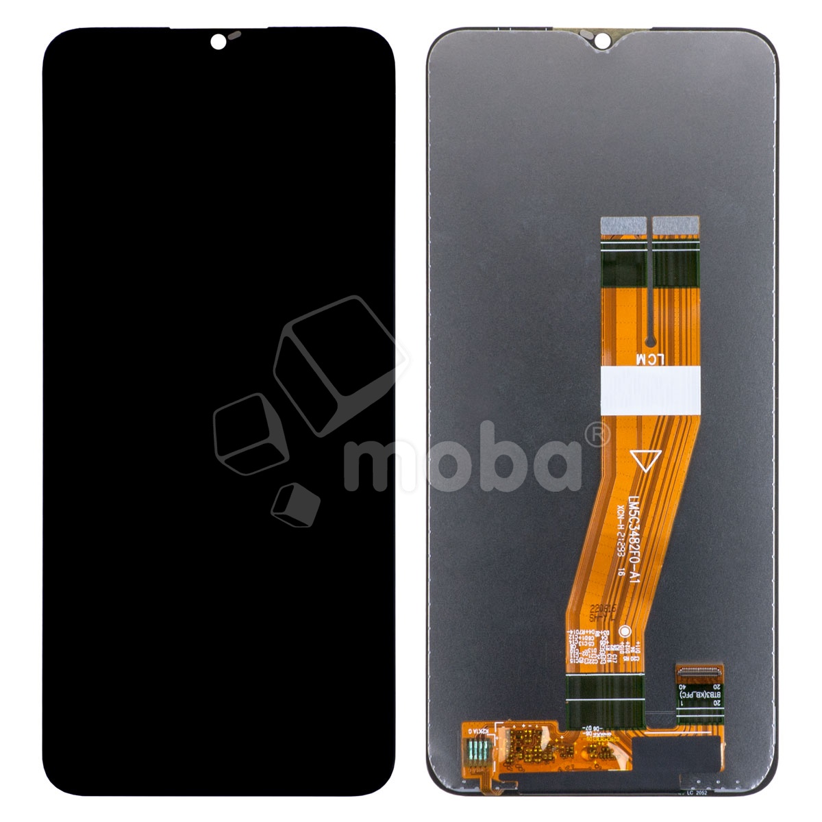Дисплей для Samsung Galaxy A03s (A037F) в сборе с тачскрином Черный - OR (HD+, 300 Кд/м², 60 Гц)