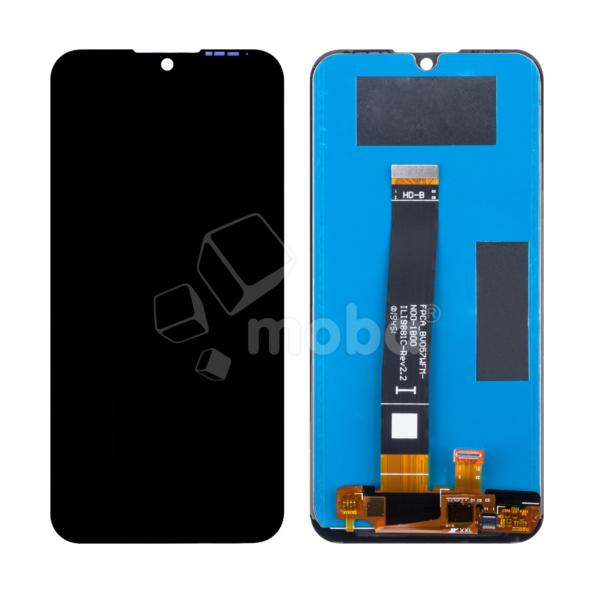 Дисплей для Huawei Y5 2019/Honor 8S/8S Prime (AMN-LX9/KSE-LX9/KSA-LX9) (Rev 2.2) в сборе с тачскрином Черный - Оптима