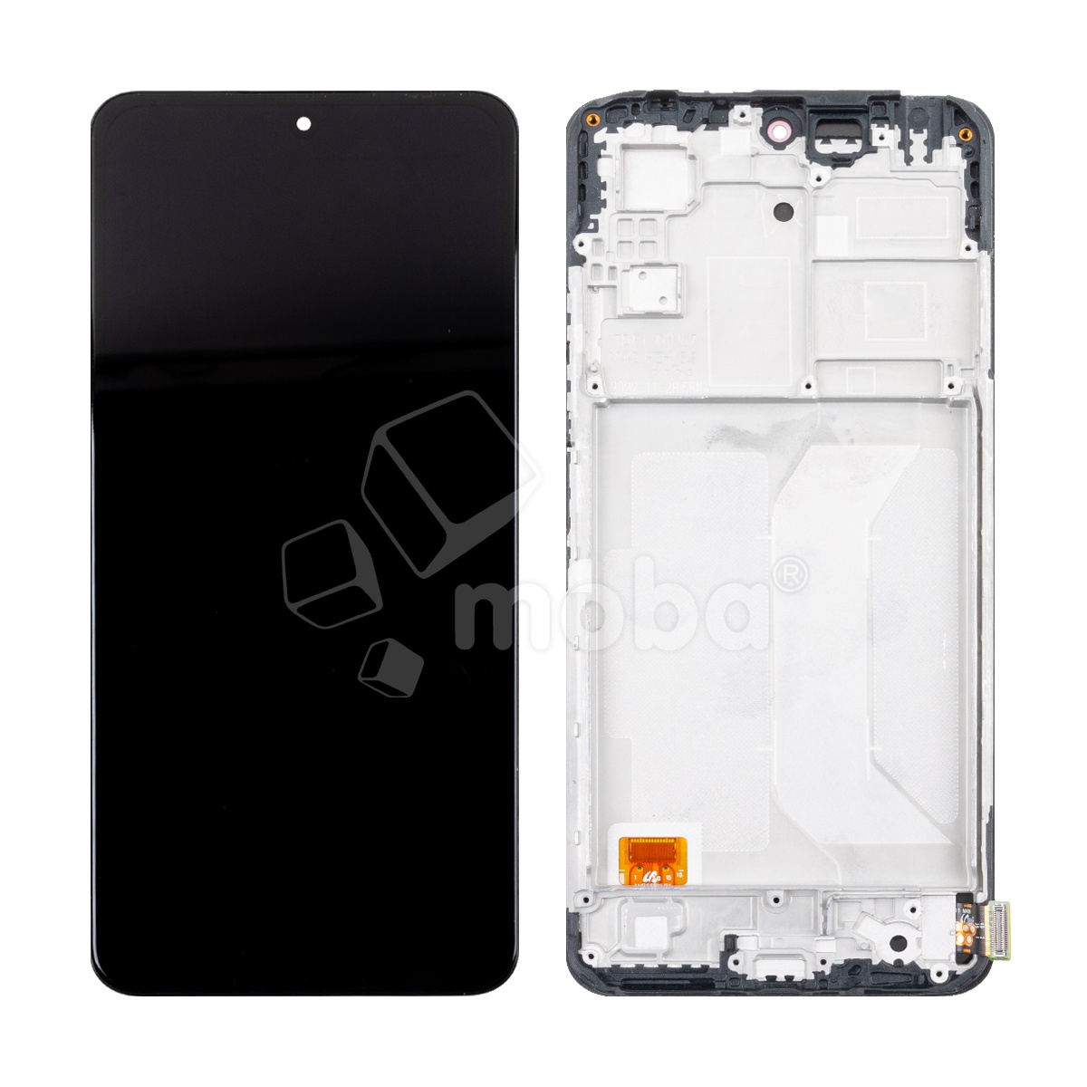 Дисплей для Xiaomi Poco X5 5G/Redmi Note 12 5G (22111317PG/22111317I) модуль с рамкой Черный - (OLED) (Full HD, 450 Кд/м²)