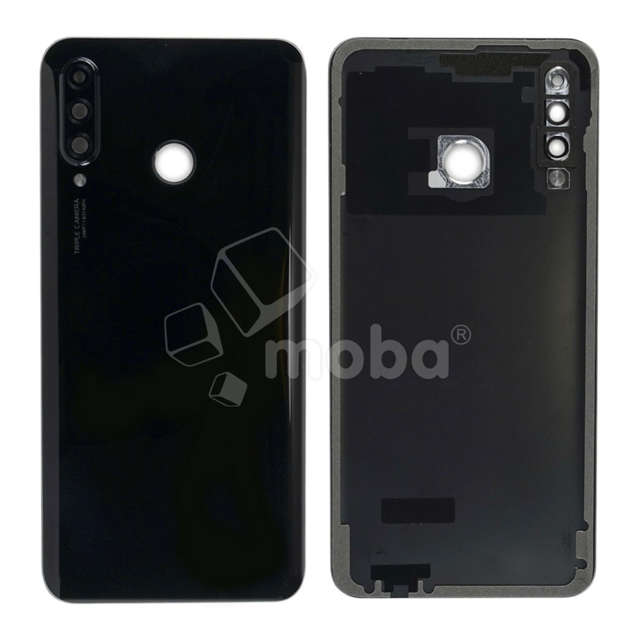 Задняя крышка для Huawei P30 Lite (MAR-LX1M) (24MP) Черный - Премиум