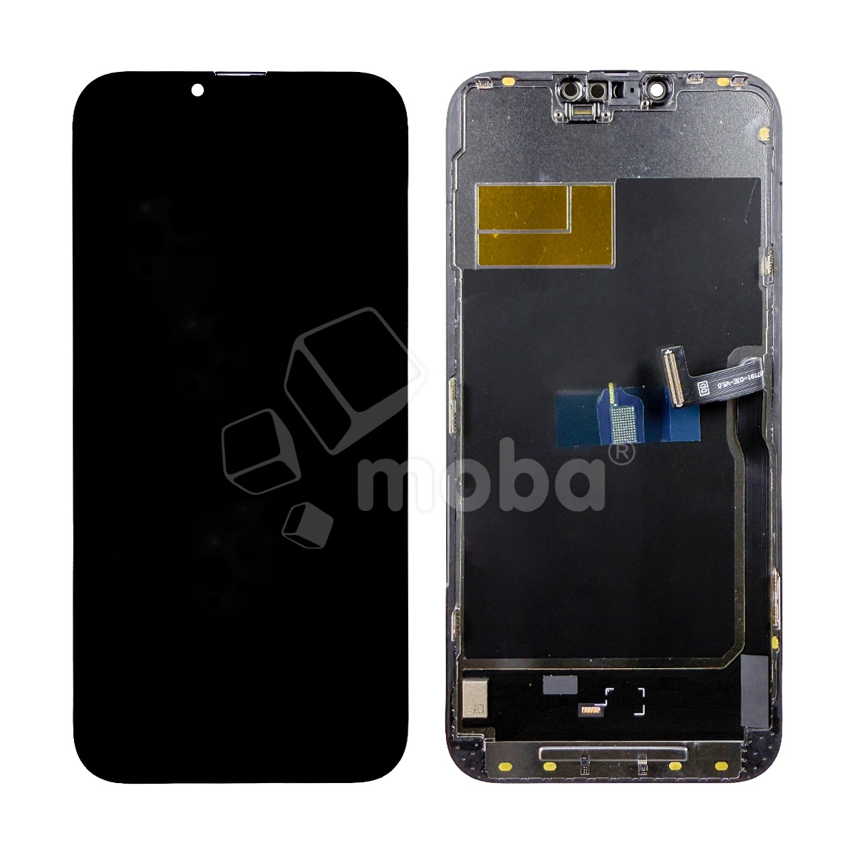 Дисплей для iPhone 13 Pro Max (A2645) в сборе с тачскрином Черный - DD (Soft OLED, Full HD COP, 850 Кд/м², 120 Гц) (площадка под IC)