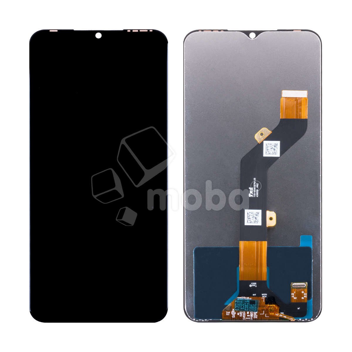 Дисплей для Tecno POP 6 Pro (BE8) в сборе с тачскрином Черный - Оптима