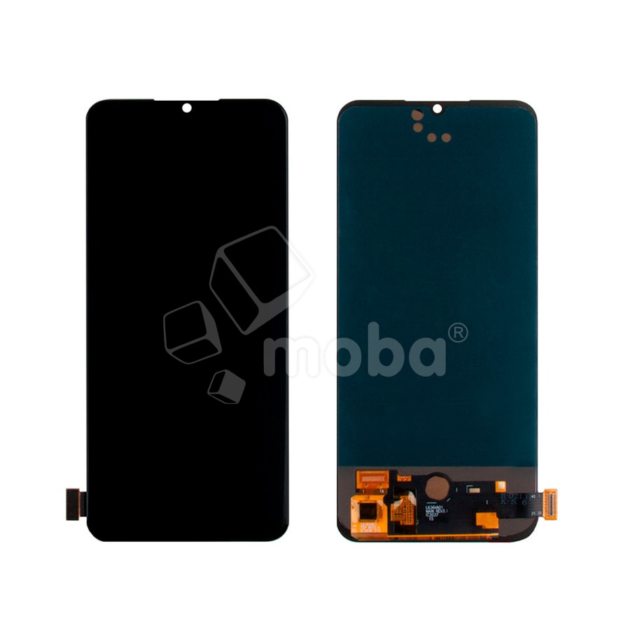 Дисплей для Vivo V20 SE (V2023) в сборе с тачскрином Черный - (OLED) (Full HD, 450 Кд/м²)