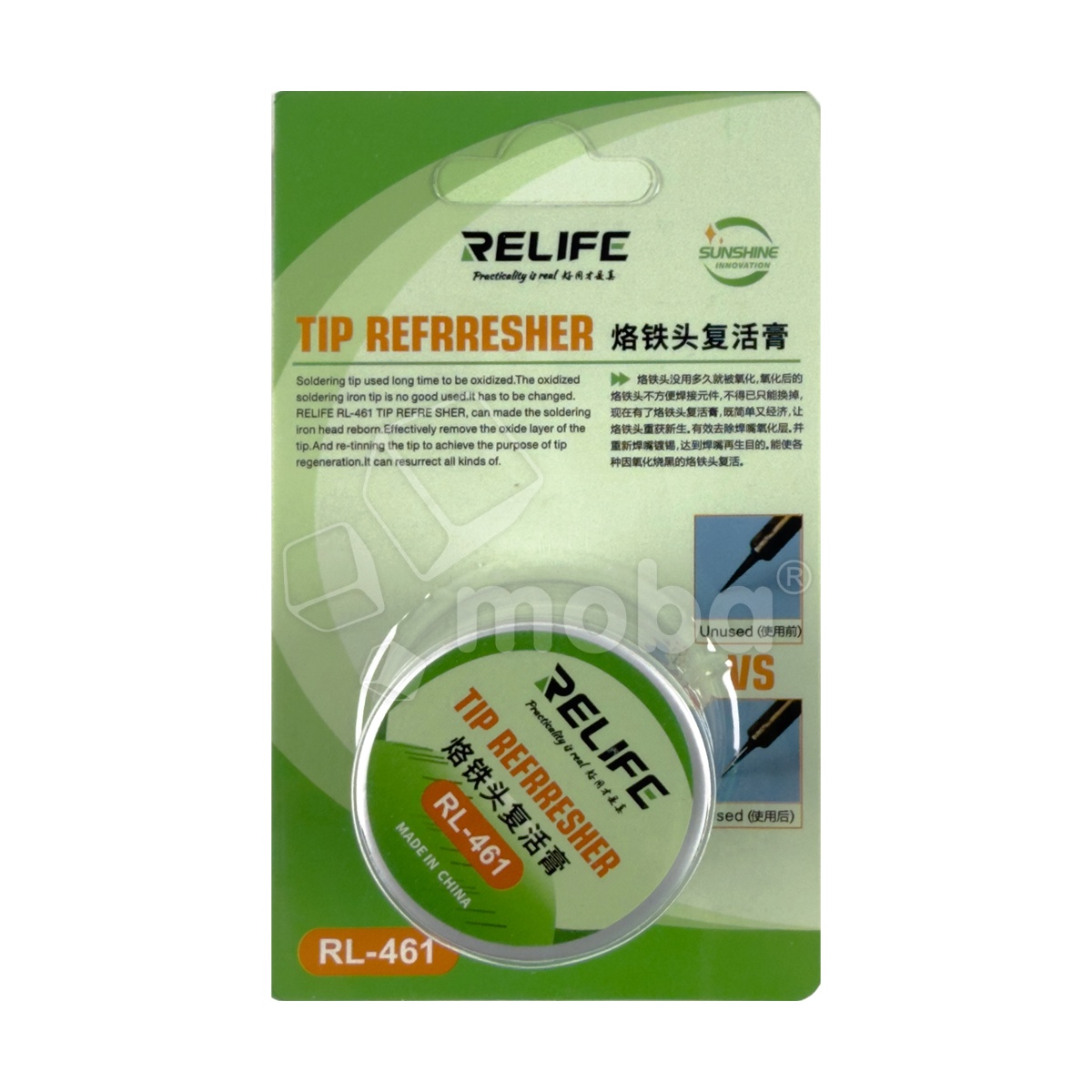 Активатор жала паяльника Relife RL-461 (43 г)