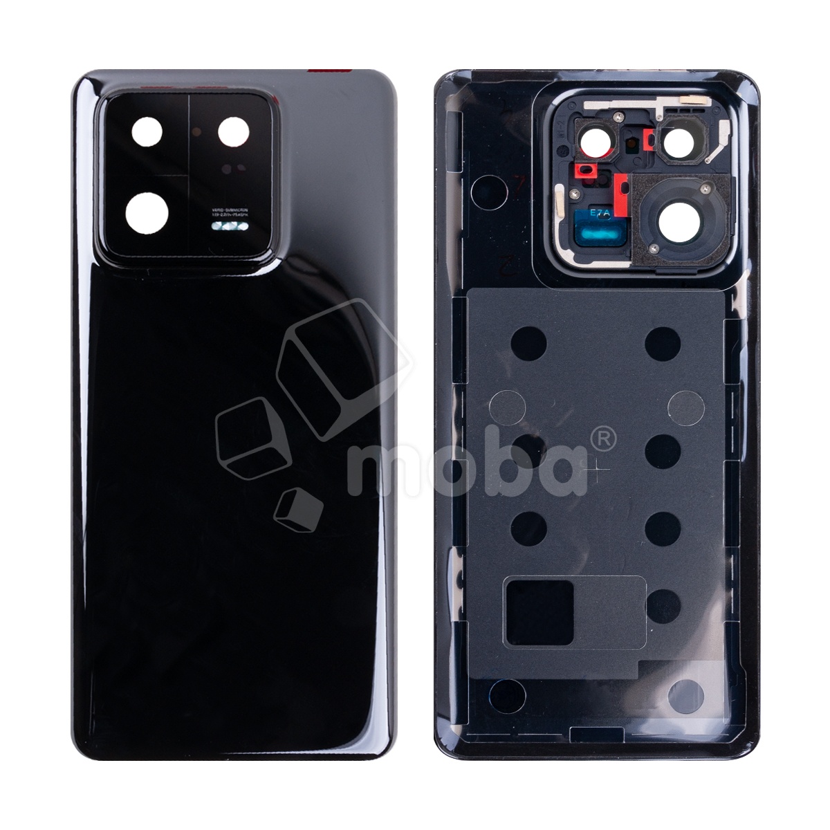 Задняя крышка для Xiaomi 13 Pro (2210132C) Черный - Премиум