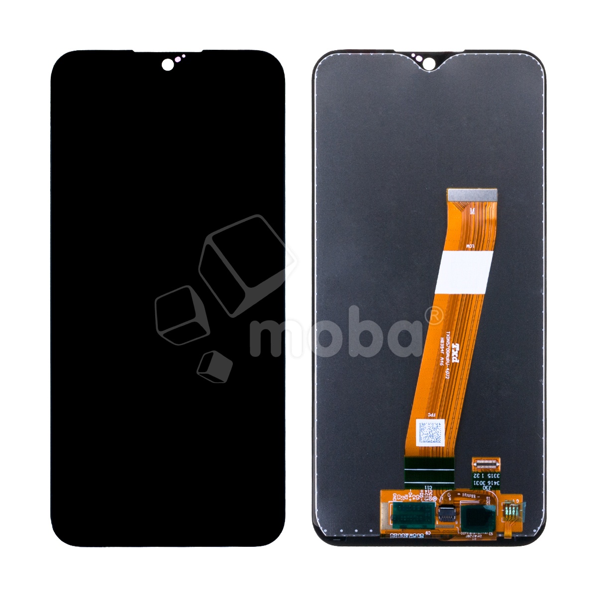 Дисплей для Samsung Galaxy A01/M01 (A015F/M015F) в сборе с тачскрином Черный (Широкий коннектор) - OR (HD+, 300 Кд/м², 60 Гц)
