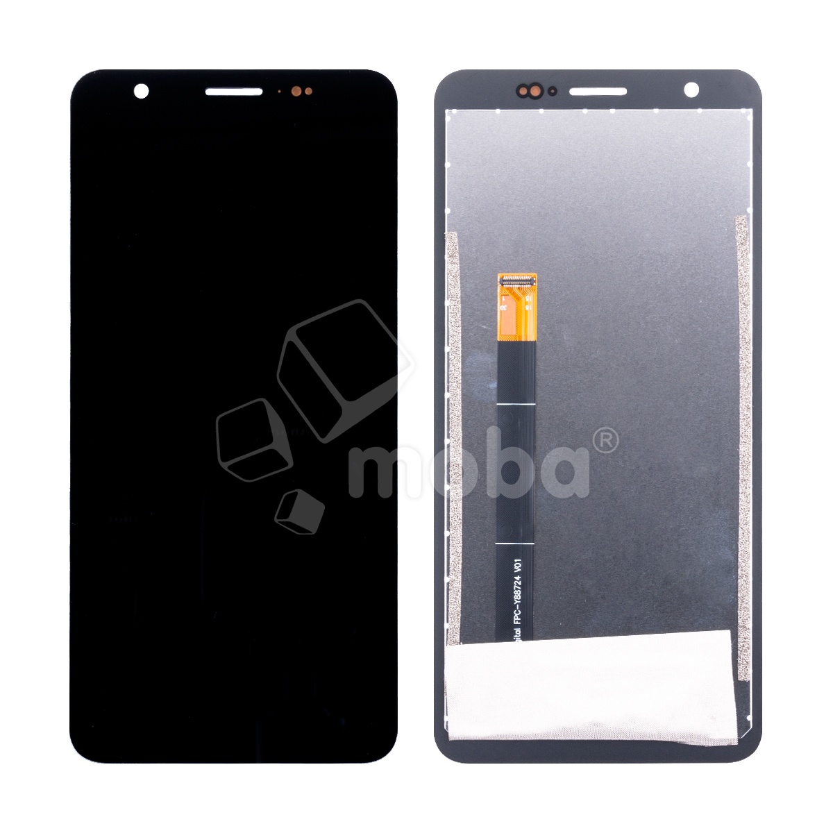 Дисплей для Blackview BV6600/BV6600E в сборе с тачскрином Черный - Оптима