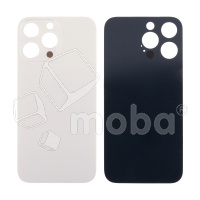 Задняя крышка для iPhone 14 Pro Max (A2895) Золото (стекло, узкий вырез под камеру, логотип) - Премиум