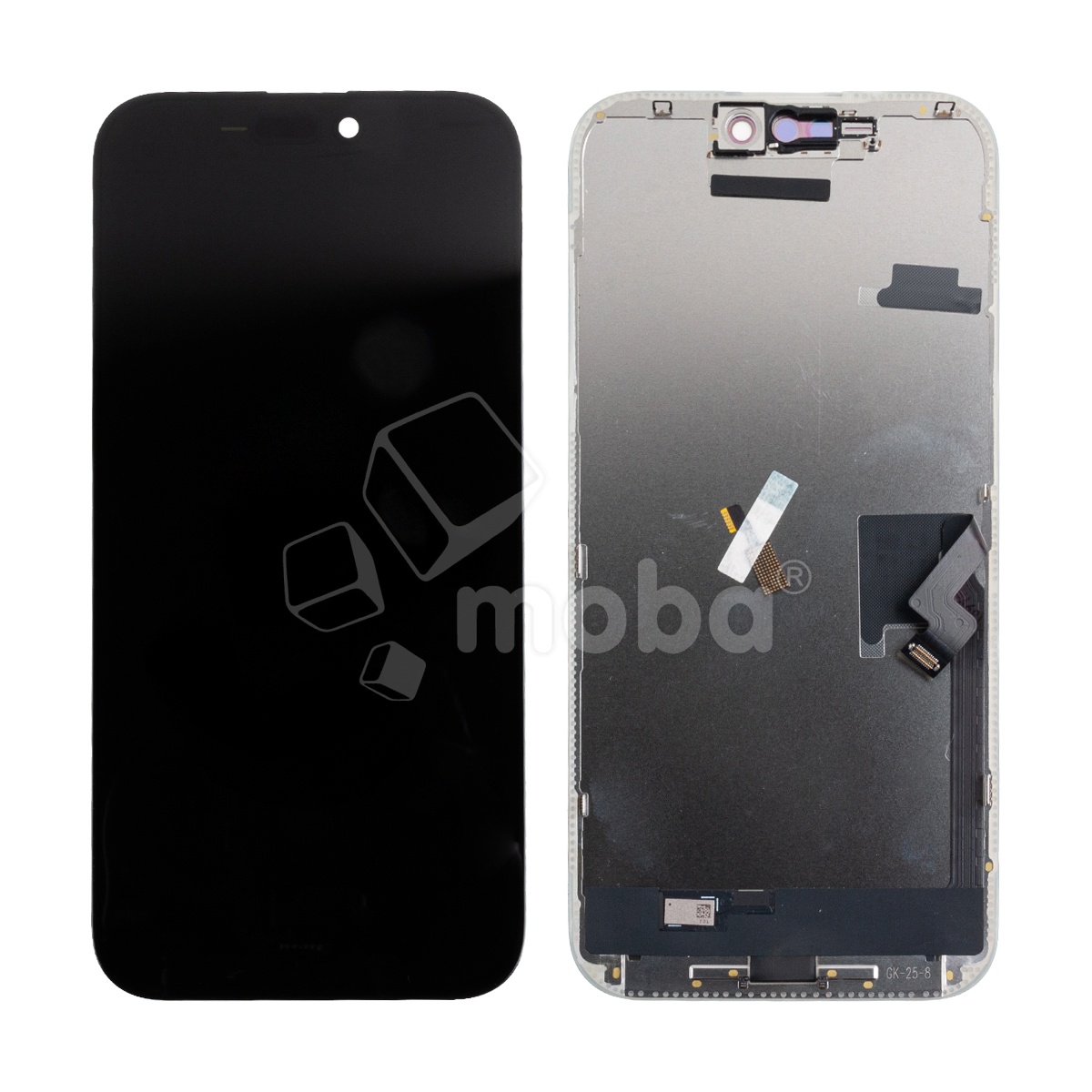 Дисплей для iPhone 16 Pro Max (A3296) в сборе с тачскрином Черный - (Hard OLED, Full HD COF, 650 Кд/м²) (площадка под IC)