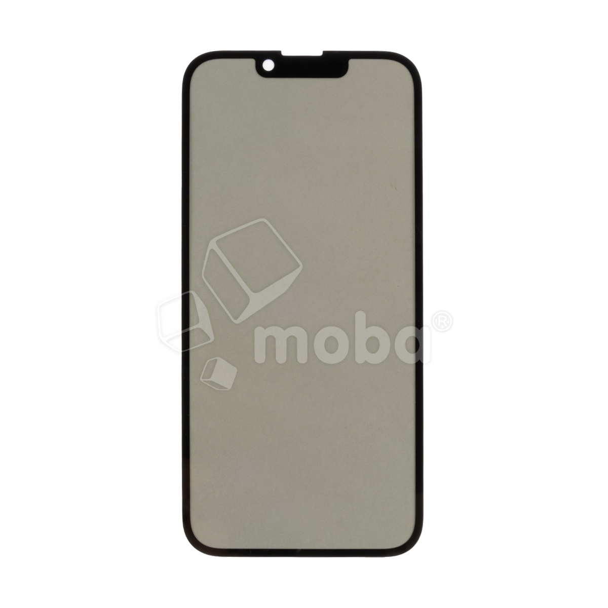 Стекло для переклейки iPhone 14 (A2883) с OCA пленкой + поляризационная пленка Черный - (Feaglet)