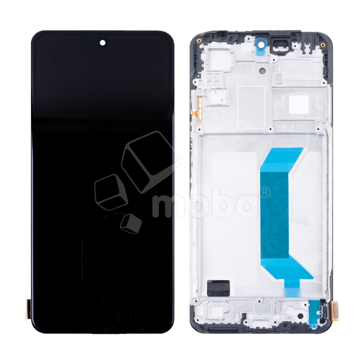 Дисплей для Xiaomi Poco X5 5G/Redmi Note 12 5G (22111317PG/22111317I) модуль с рамкой Черный - (In-Cell)