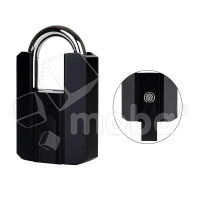 Smart замок GS 141 с отпечатком пальца (навесной) Черный