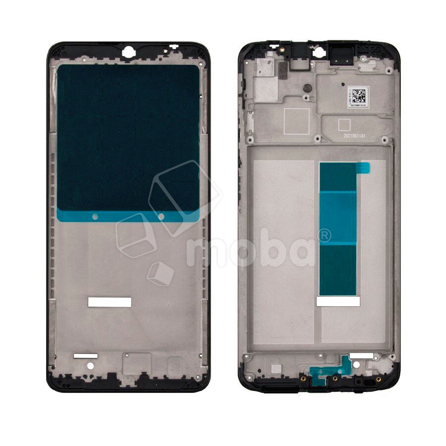 Рамка дисплея для Xiaomi Poco M3/Redmi 9T (M2010J19CG/M2010J19SY) Черный (возможен дефект ЛКП)