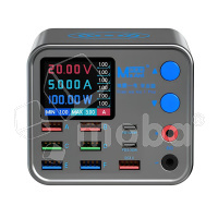 Зарядная станция MaAnt DianBa No.1 Pro (200W, 9 портов, беспроводная зарядка 10W, дисплей)