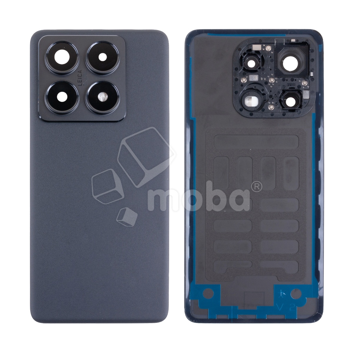 Задняя крышка для Xiaomi 14T Pro (2407FPN8EG) Черный - Премиум
