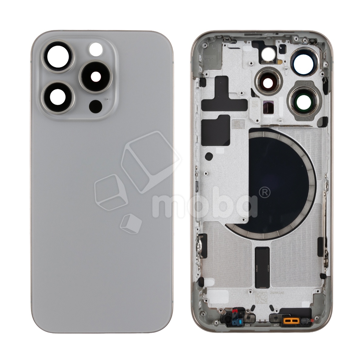 Корпус для iPhone 15 Pro (A3102) (1 Sim) Серый - Премиум