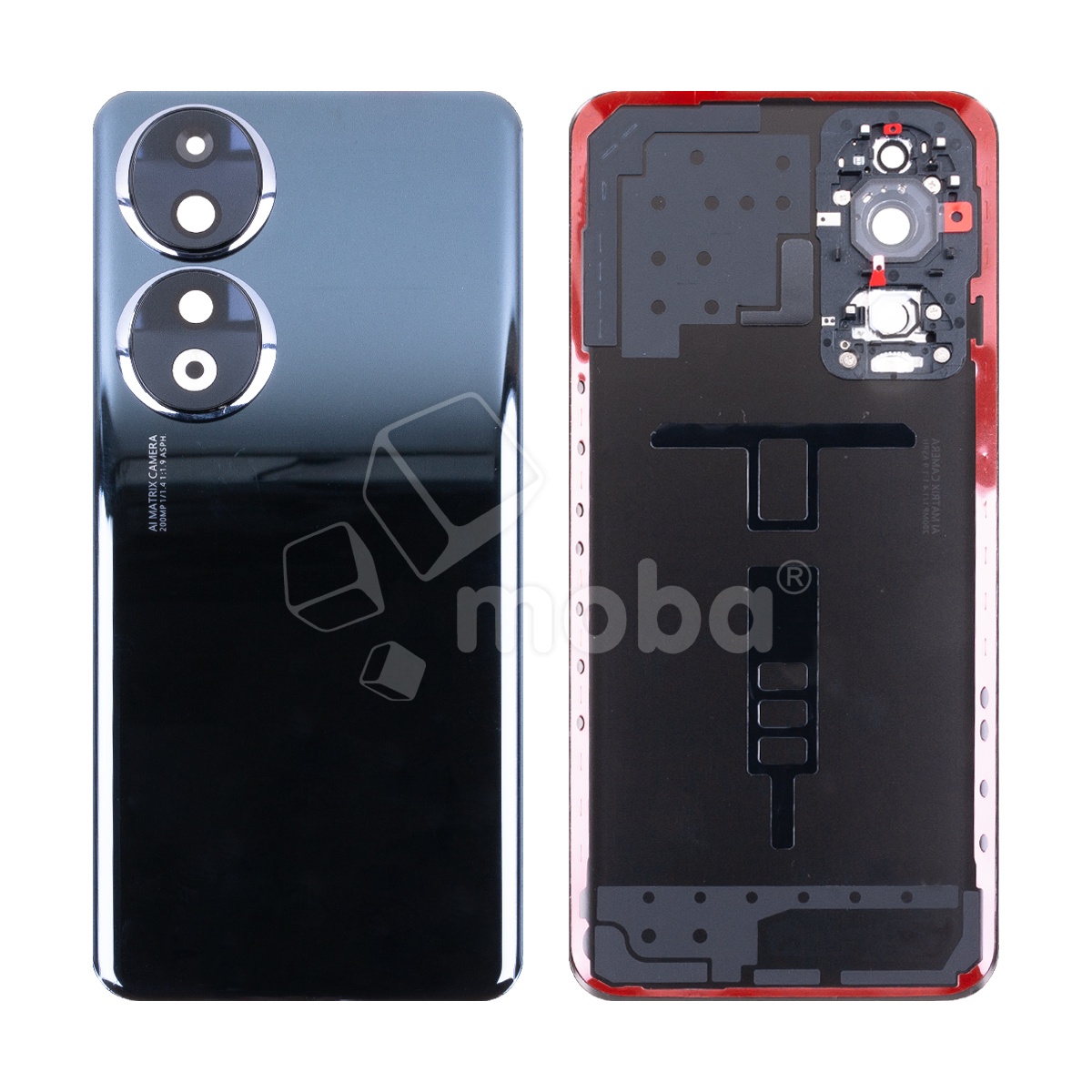 Задняя крышка для Huawei Honor 90 (REA-NX9) Черный - Премиум