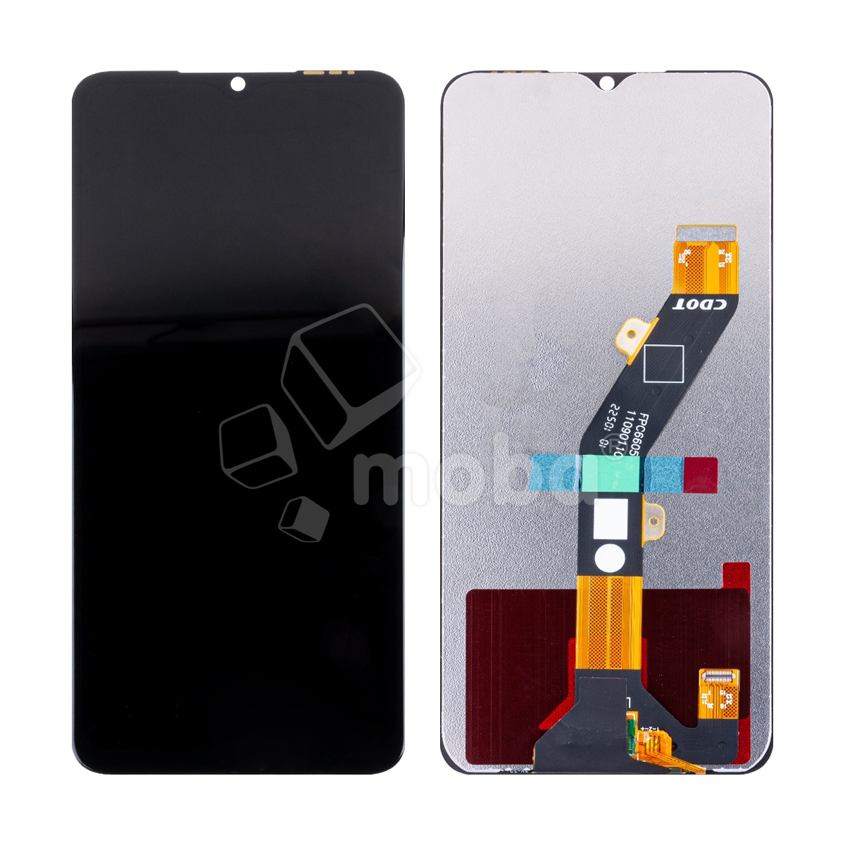Дисплей для Itel A60s/A60 (A662LM/A662L) в сборе с тачскрином Черный - OR (HD+, 300 Кд/м², 60 Гц)