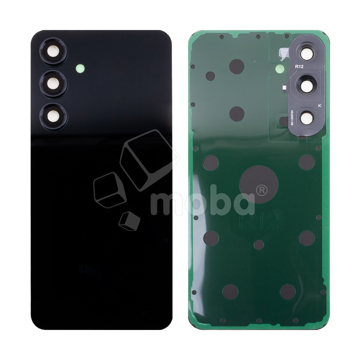Задняя крышка для Samsung Galaxy S24 FE (S721B) Серый - Премиум