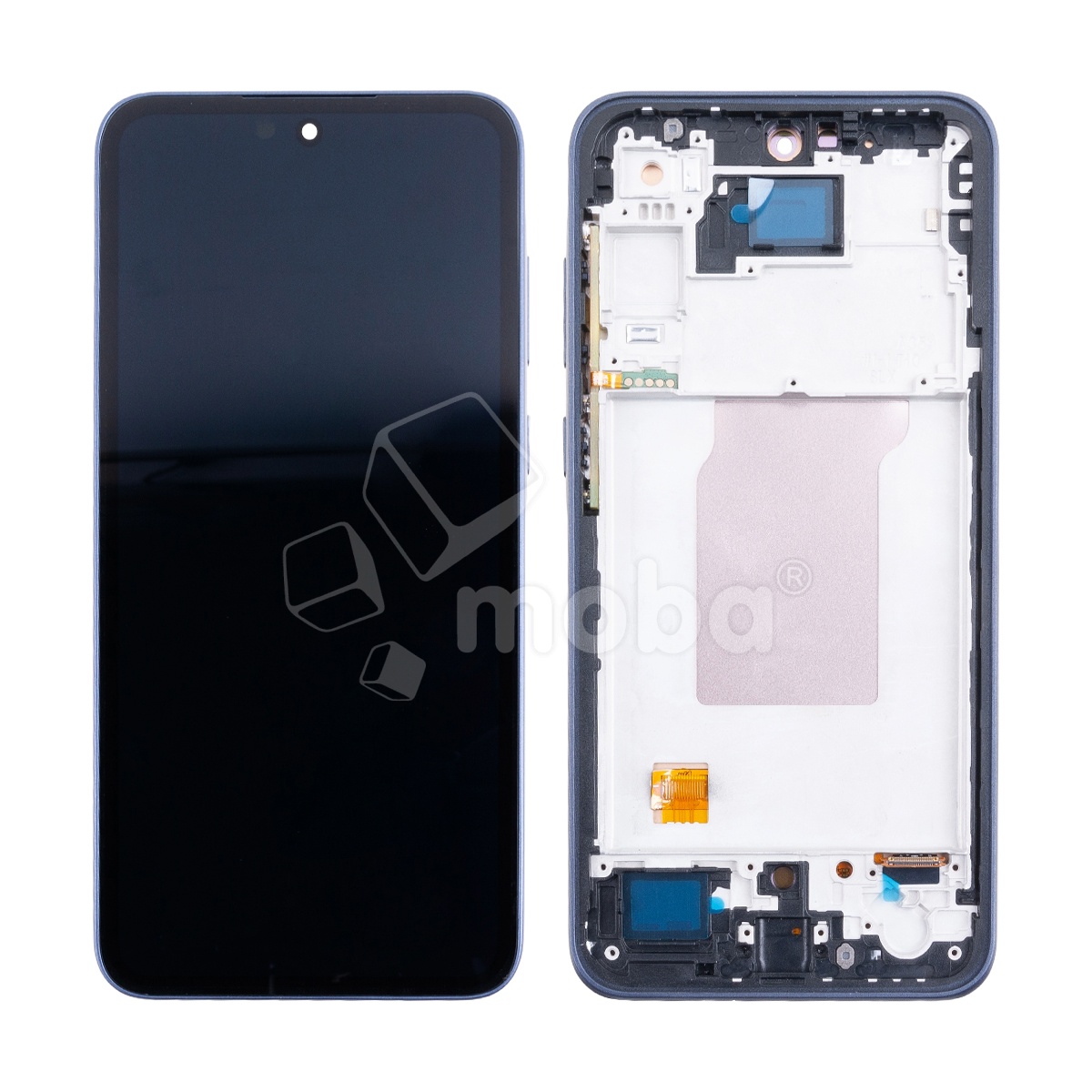 Дисплей для Samsung Galaxy A35 5G (A356E) модуль с рамкой Синий - (OLED) (Full Size) (Full HD, 450 Кд/м²)