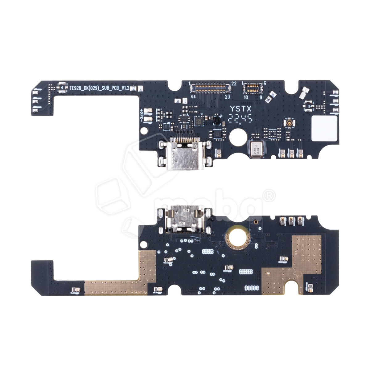 Шлейф для Blackview BV8800/BL8800 плата на системный разъем/микрофон - Премиум