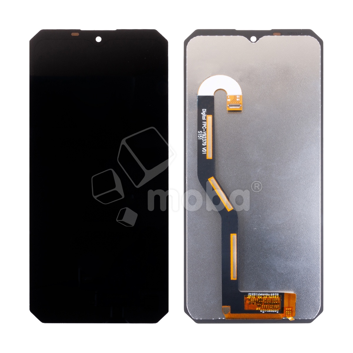 Дисплей для Oukitel WP53 Pro/WP53/WP53S в сборе с тачскрином Черный - Оптима