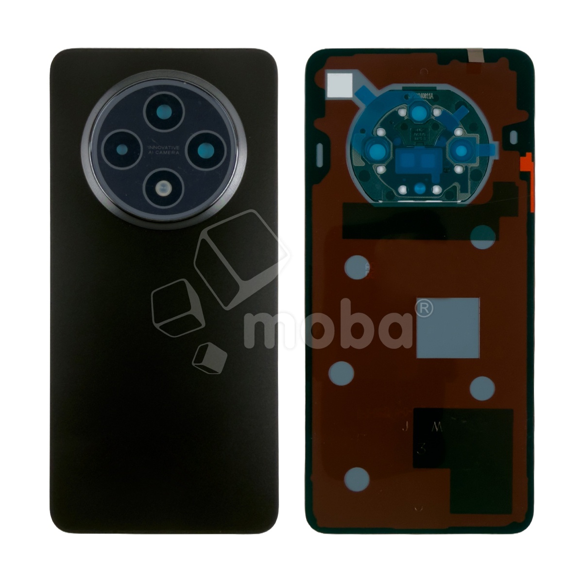 Задняя крышка для OPPO Reno 12 F 4G (CPH2687) Серый - Премиум