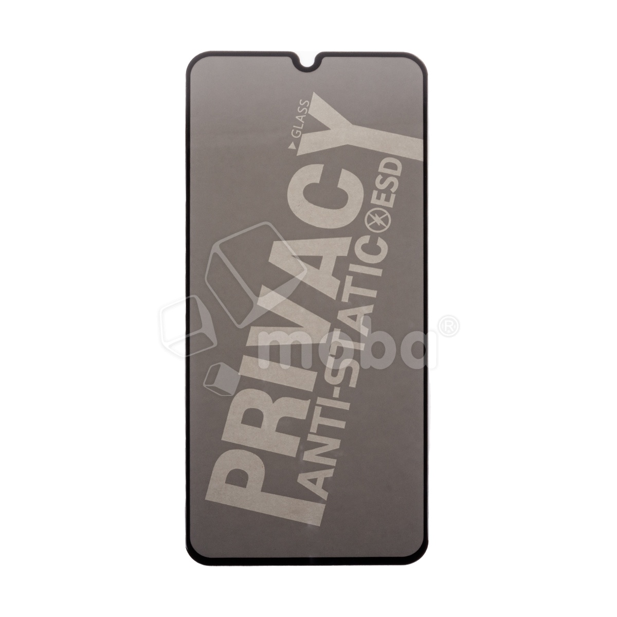 Защитное стекло "Антишпион" для Samsung Galaxy A20/A30/A30s/A50/M21/M30s/M31 (A205F/A305F/A307F/A505F/M215F/M307F/M315F) Черный