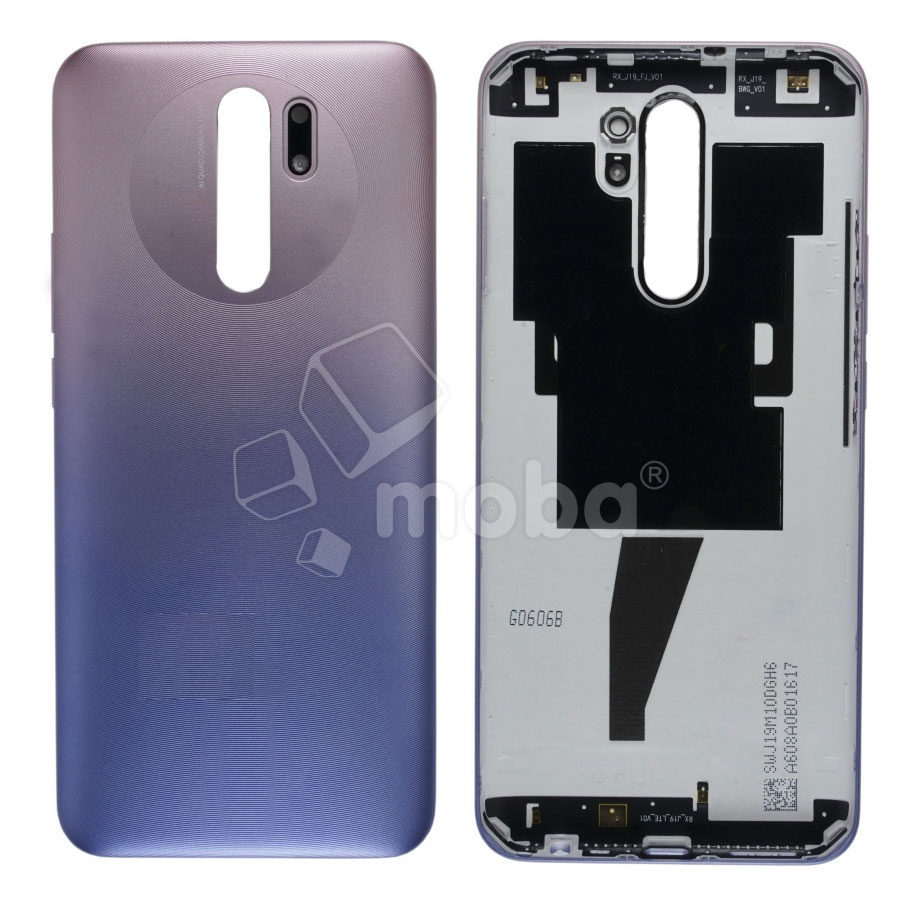 Задняя крышка для Xiaomi Redmi 9/9 Prime (M2204J19AG) Светло-фиолетовый