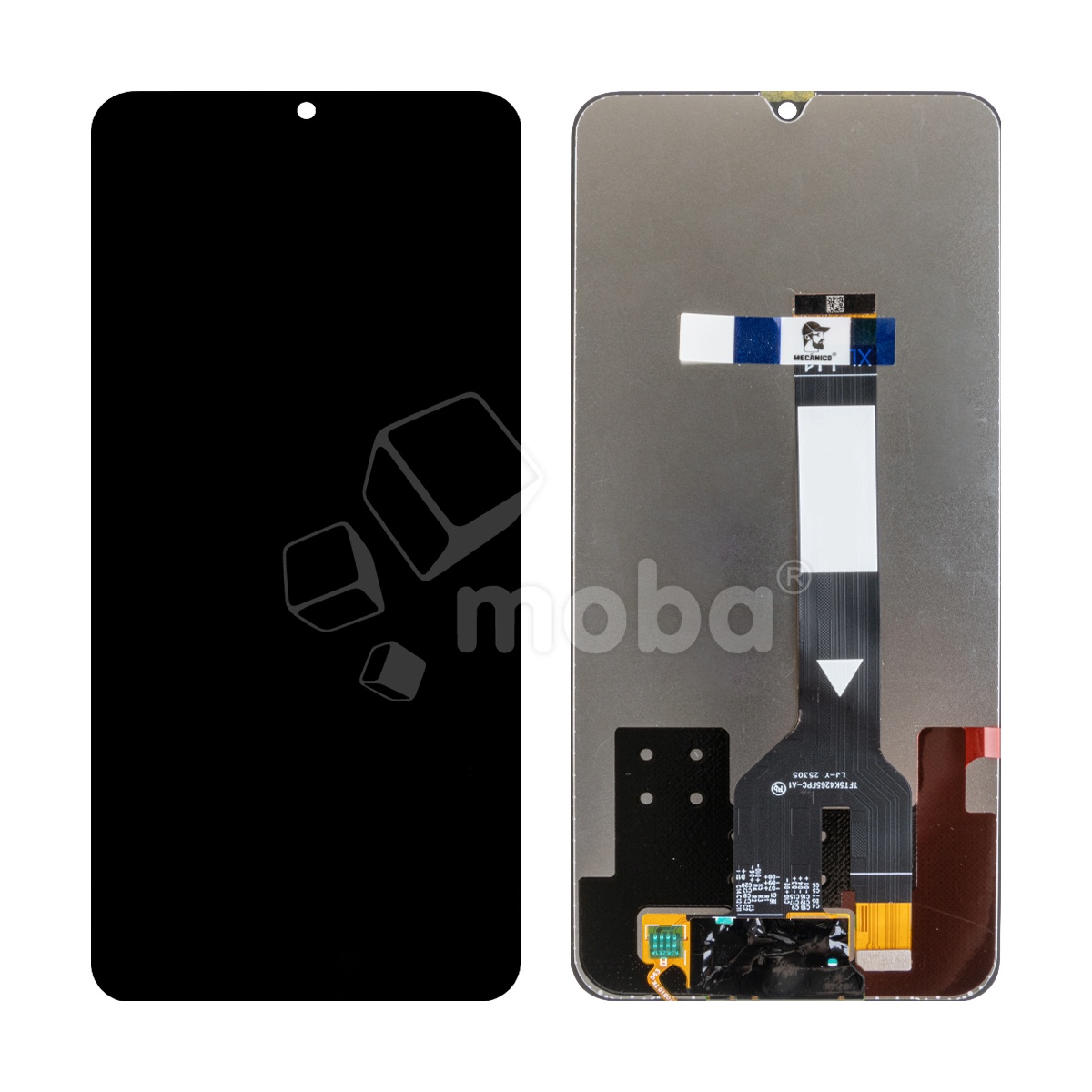 Дисплей для Xiaomi Redmi A5/Poco C71 (25028RN03A/25028PC03G) в сборе с тачскрином Черный Mecanico - AMP