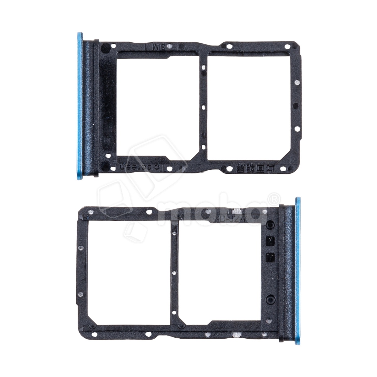 Держатель SIM для Huawei Honor X8a 4G/90 Lite (CRT-LX1/CRT-NX1) Голубой