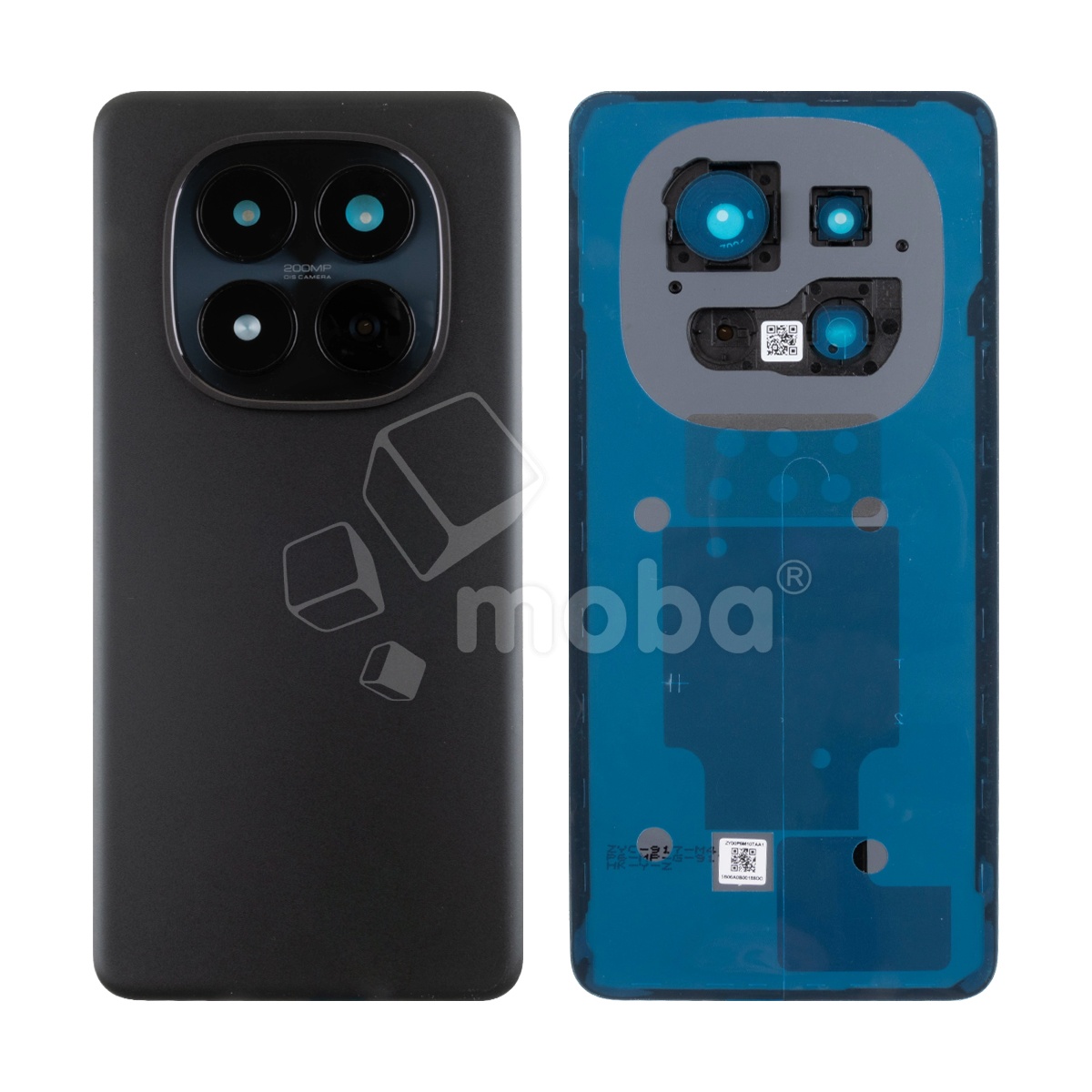 Задняя крышка для Xiaomi Redmi Note 15 Pro 4G (25100RA69G) Черный - Премиум