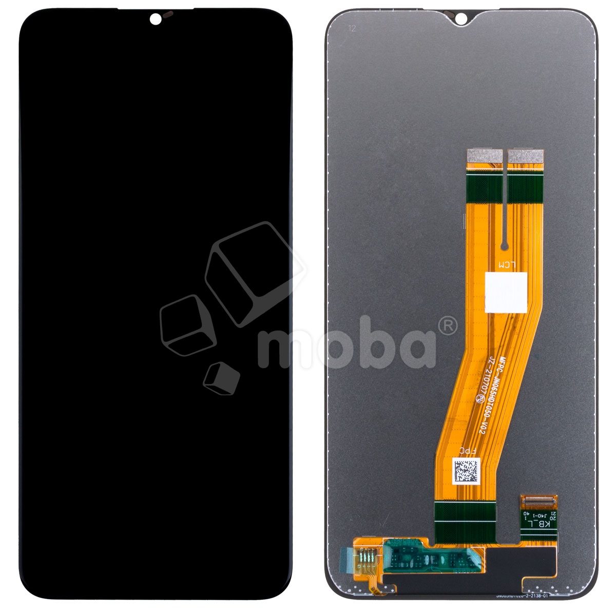 Дисплей для Samsung Galaxy A02s (A025F) в сборе с тачскрином Черный - OR (HD+, 300 Кд/м², 60 Гц)