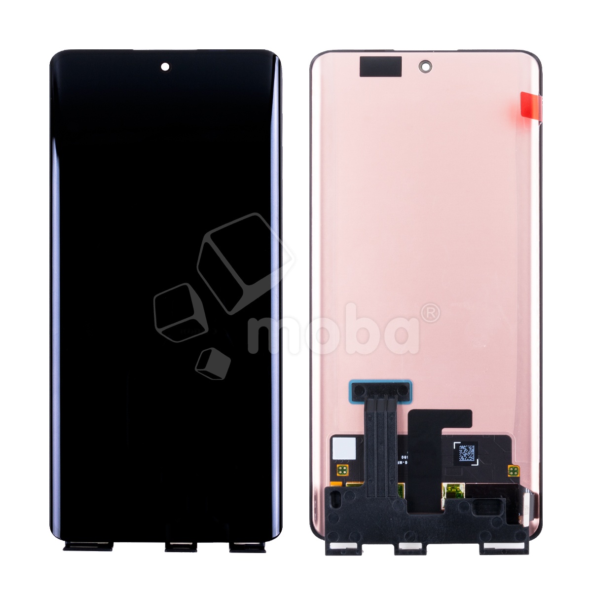 Дисплей для Realme 10 Pro+ 5G/OPPO Reno 9/9 Pro (RMX3686/RMX3687/PHM110/PGX110) в сборе с тачскрином Черный - (OLED) (Full HD, 450 Кд/м²)