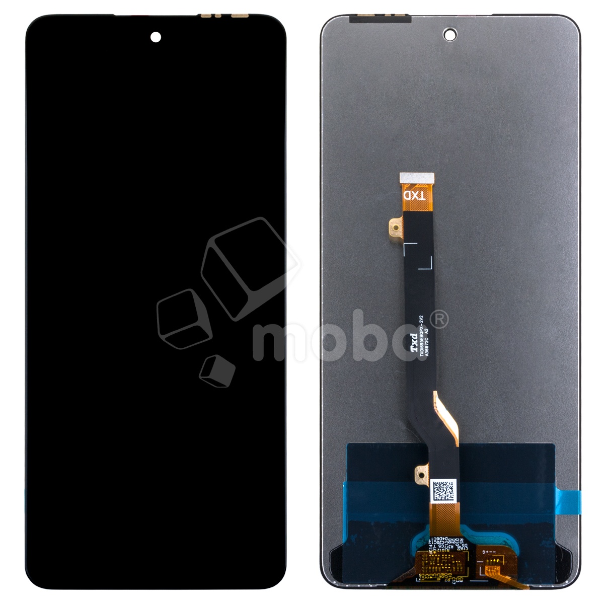 Дисплей для Infinix Note 10 Pro (X695C) в сборе с тачскрином Черный - Оптима