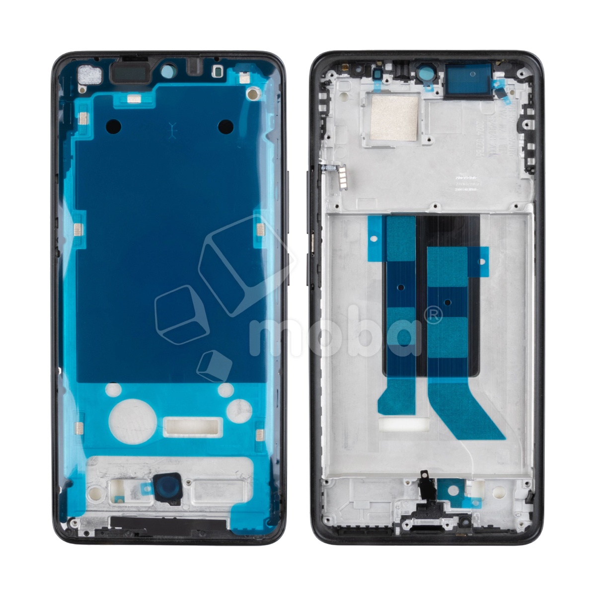 Рамка дисплея для Xiaomi Poco X7 (24095PCADG) Черный (возможен дефект ЛКП)