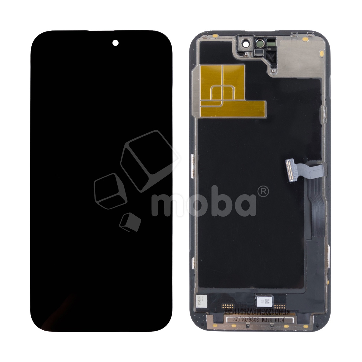 Дисплей для iPhone 14 Pro Max (A2895) в сборе с тачскрином Черный - JCID (In-Cell, Full HD, 120 Гц) (с верификацией = с привязкой без ошибки)