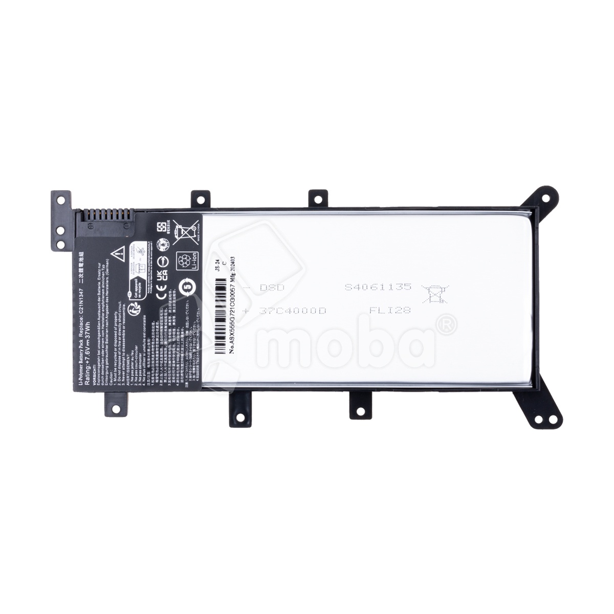 Аккумуляторная батарея для ноутбука Asus X554L, X555, X555L, X555LA (C21N1347)