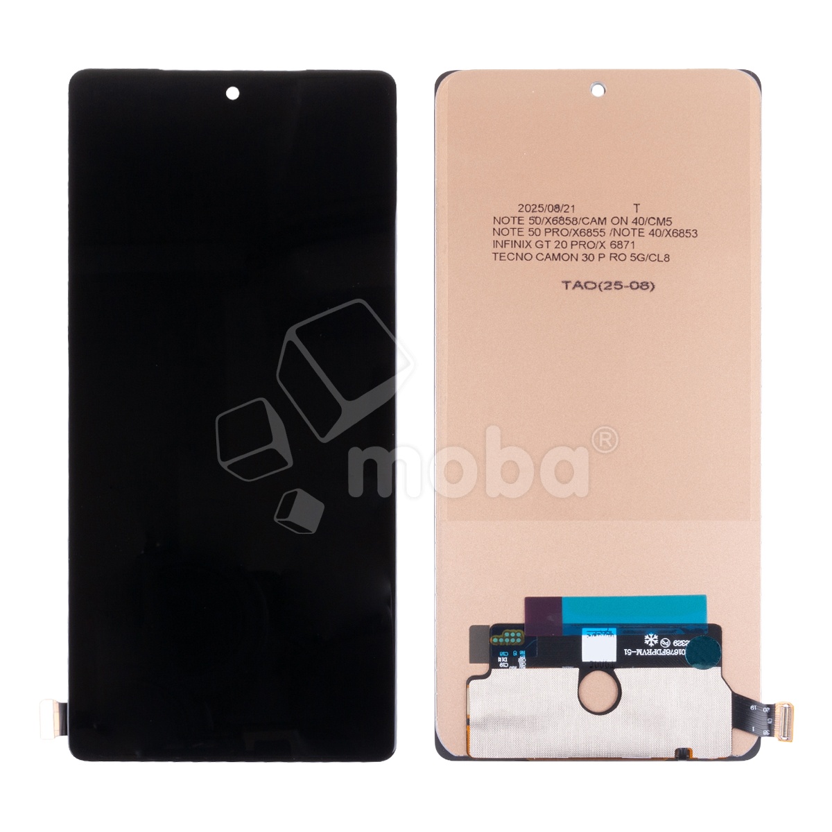 Дисплей для Infinix GT 20 Pro (X6871) в сборе с тачскрином Черный - (In-Cell)