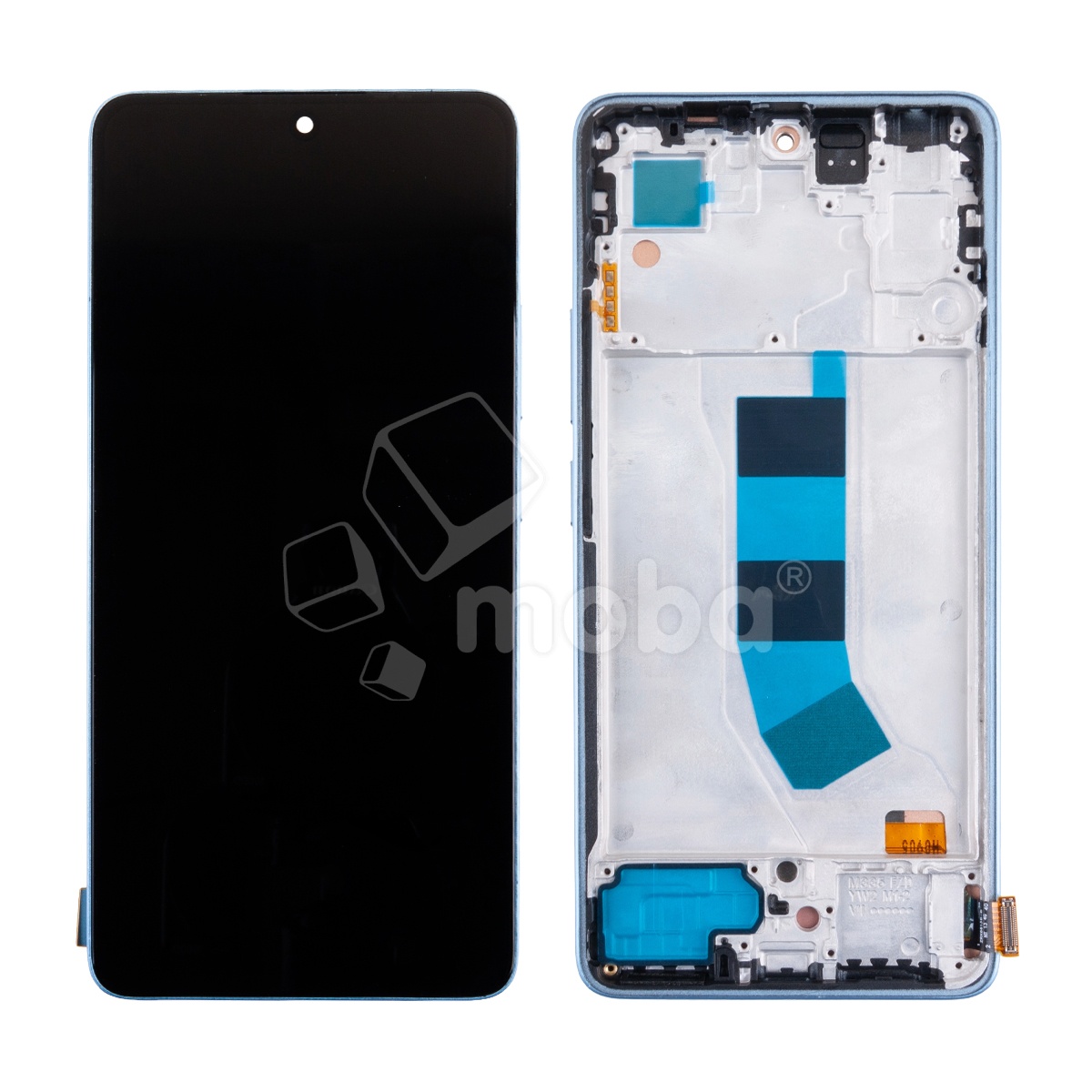 Дисплей для Xiaomi Redmi Note 13 4G (23129RAA4G/23124RA7EO/23129RA5FL) модуль с рамкой Синий - (In-Cell)