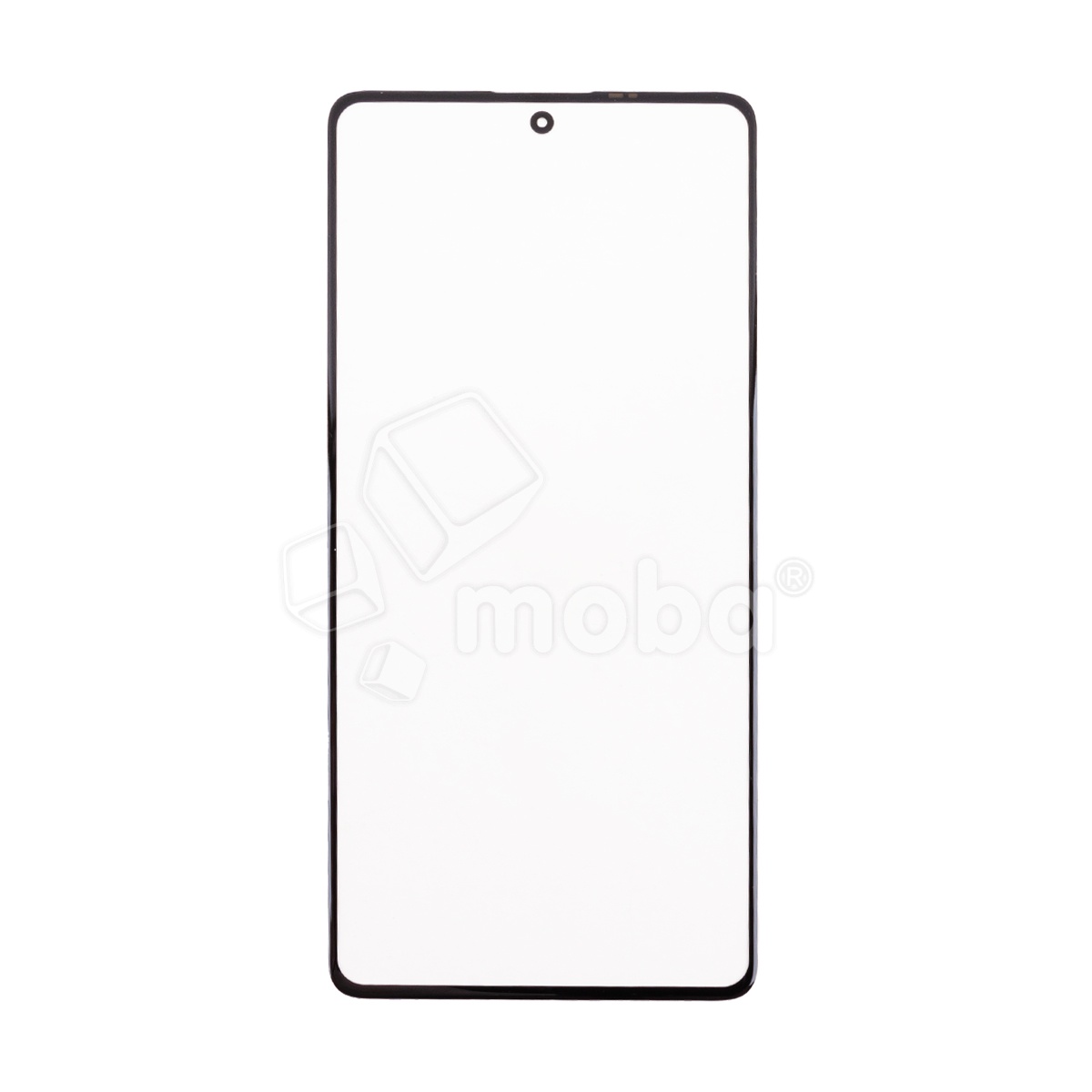 Стекло для переклейки Xiaomi Poco X5 Pro 5G/Redmi Note 12 Pro 5G/12 Pro+ (22101320G/221013164UG/22101316C/22101316I/2101316G) с OCA пленкой Черный - (Feaglet)