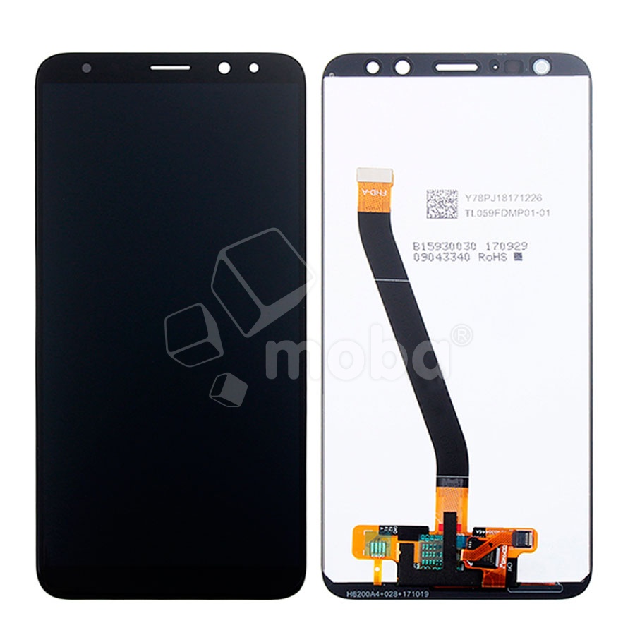 Дисплей для Huawei Nova 2i/Mate 10 Lite (RNE-L21) в сборе с тачскрином Черный - Оптима