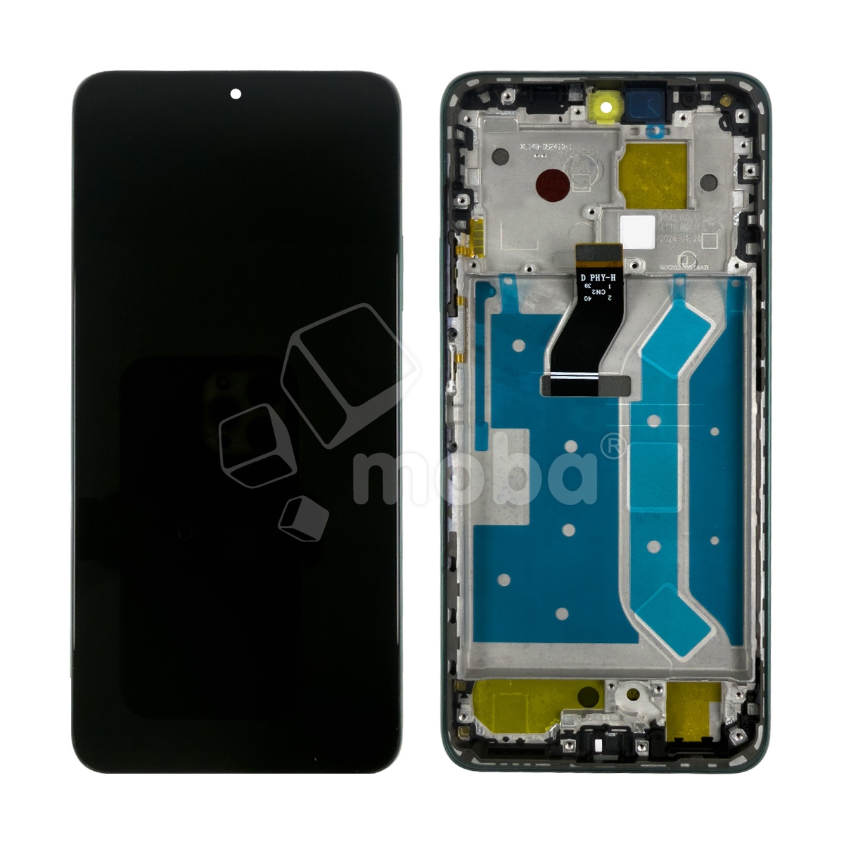 Дисплей для Huawei Nova 12i (CTR-L81) модуль с рамкой Зеленый - OR (Full HD, 300 Кд/м², 90 Гц)