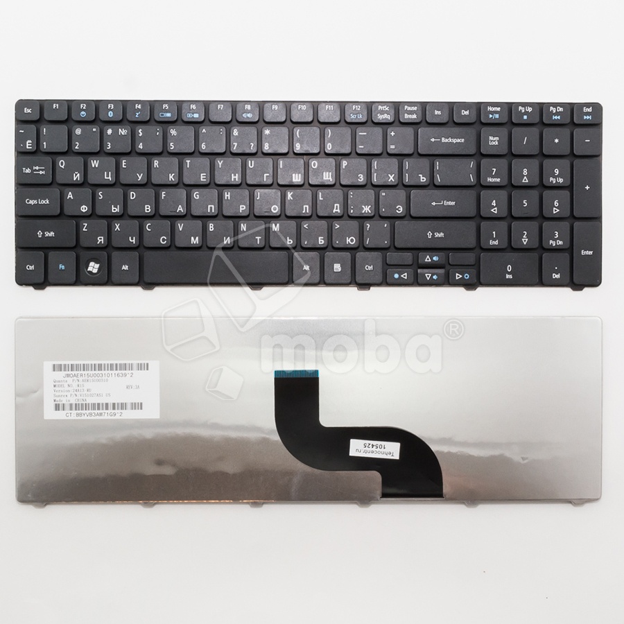 Клавиатура для ноутбука Acer Aspire 5236/5551/5738 Черный