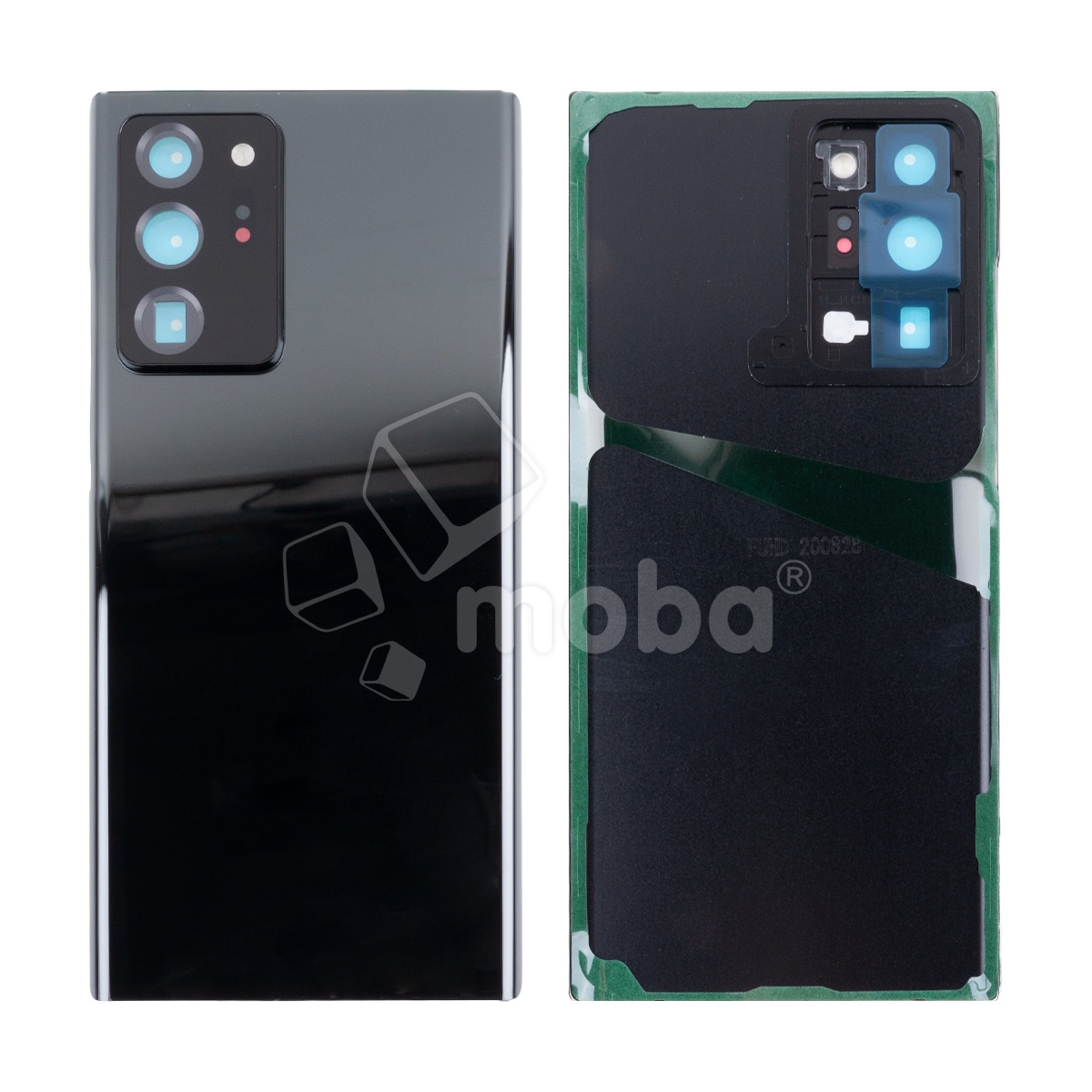 Задняя крышка для Samsung Galaxy Note 20 Ultra (N985F) Черный - Премиум