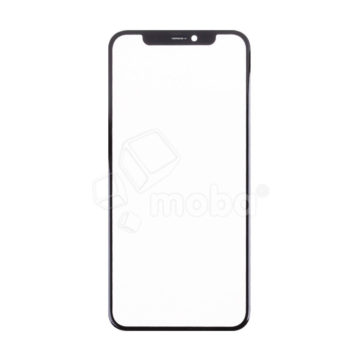 Стекло для переклейки iPhone 11 Pro (A2215) с OCA пленкой Черный - OR (Feaglet)